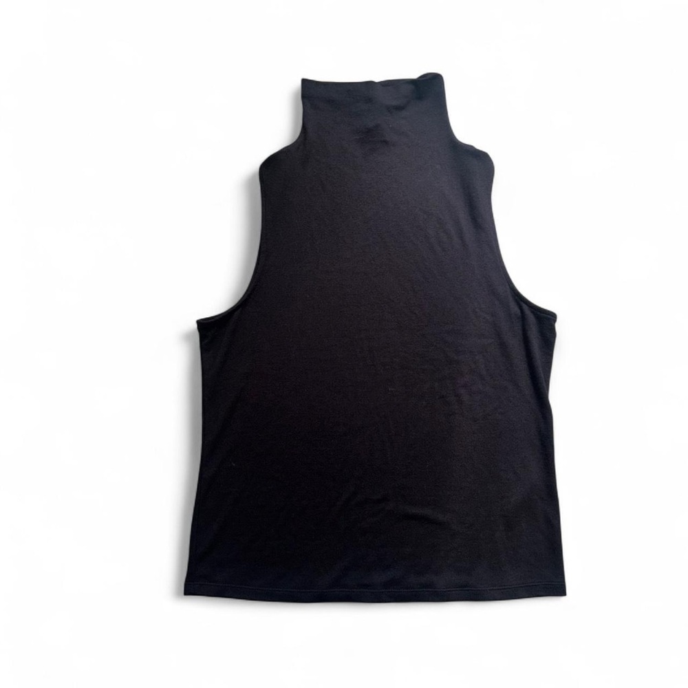 Black Banana Republic Mock Neck Tank Top